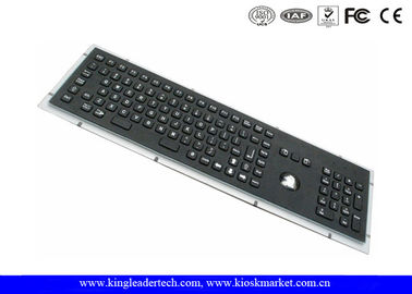 IP65 Black Dust Proof Keyboard Industrial With Function Keys Number Keypad